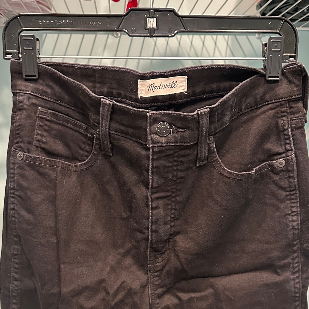 Madewell black high rise skinny jeans - Picture 2 of 6